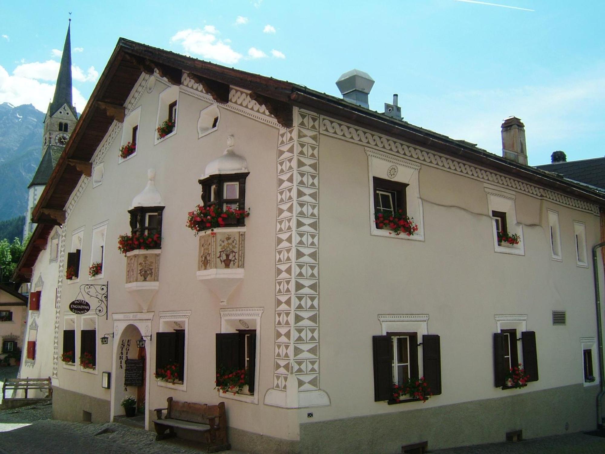 Hotel Engiadina Scuol Exterior photo